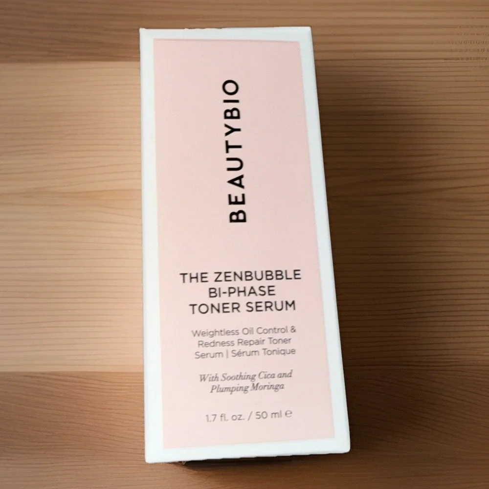 BeautyBio The ZenBubble Bi-Phase Toner Serum NIB Soothing Plumping Repair Toner
